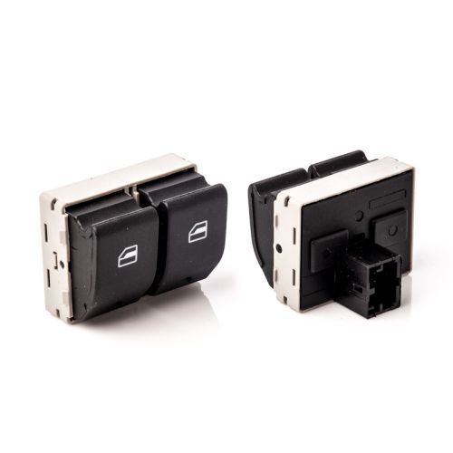 14527 - TECLA LEV. CRISTAL DOBLE VW GOL TREND - FOX - SURAN - 4T NEGRA