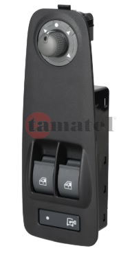 14829 - TECLA LEV. CRISTAL DOBLE JUMPER - FIAT DUCATO - PEUGEOT  BOXER - CON ESPEJOS Y CIERRE