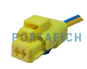 1607 - FICHA 2 VIAS SENSOR FIAT - PEUGEOT - RENAULT - CITROEN