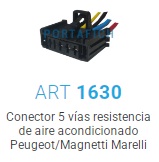 1630 - FICHA 5 VIAS PEUGEOT