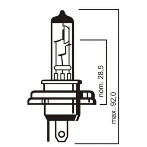 26004 - H5 LAMP.24V 75/70W P45T