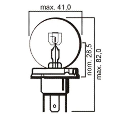 26008 - LAMP.12V 45/40W (DISCONTINUADO)