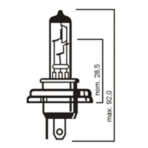 26023 - H5 LAMP.24V 90/100W P45T