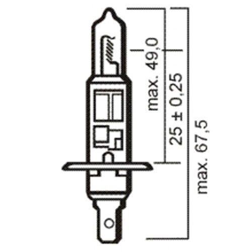 26039 - H1 LAMP.12V 55W