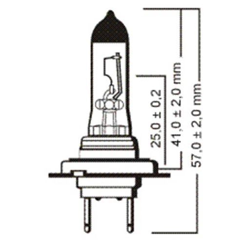26052 - H7 LAMP.24V 70W IODO
