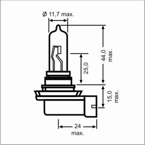 26066 - H9 LAMP. 12V 65W