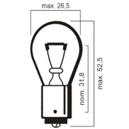26076 - 1073 LAMP.12V 21W