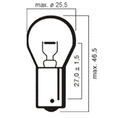 26085 - 529 LAMP.24V 15W