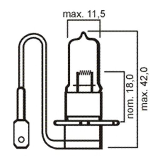 26183 - H3 LAMP.12V 100W