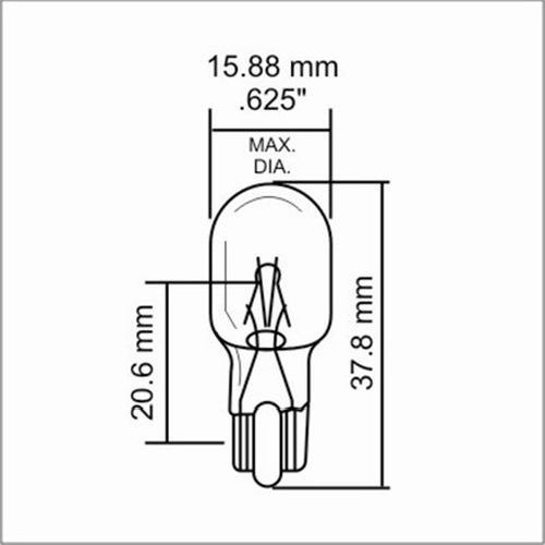 26193 - LAMP.12V 10W T13 S/C