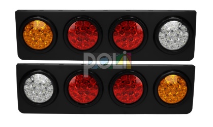 26297 - JGO.FAROS TRASEROS LED 24V - FRENTE