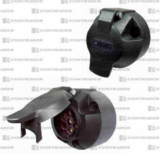 26610 - FICHA HEMBRA PLASTICA 7V