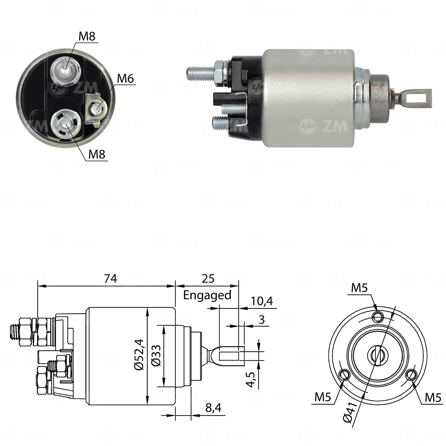 ZM1-381 - SOLEN. BOSCH FIAT PUNTO