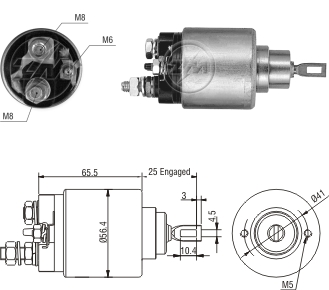 ZM2-974 - SOLEN.BOSCH FIAT UNO - 2T