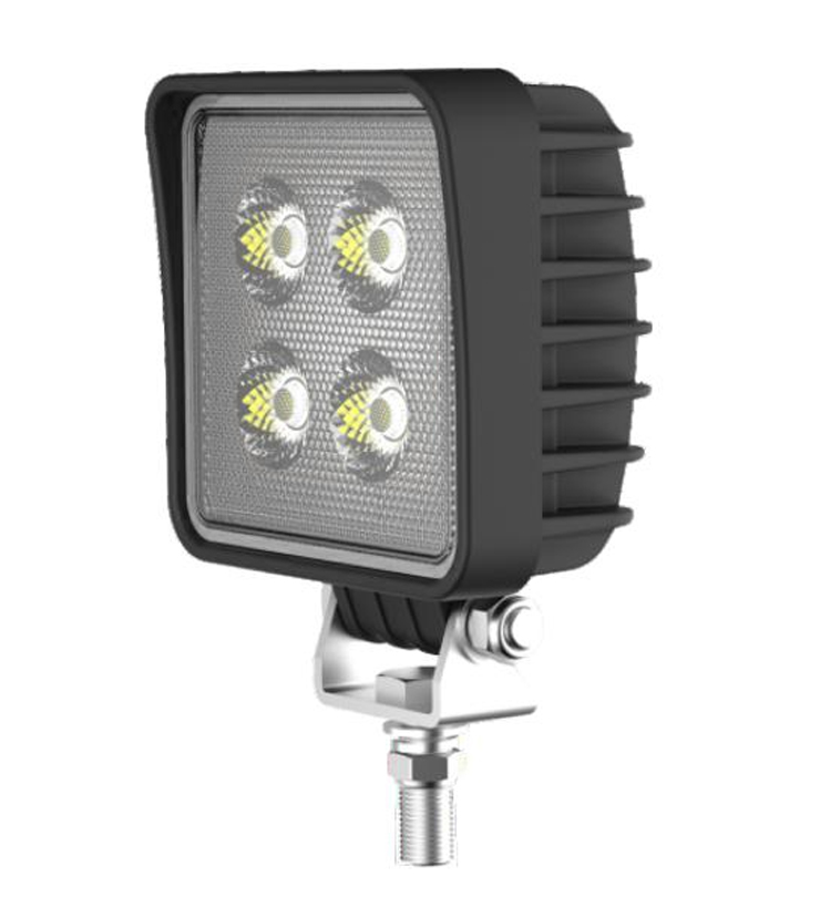 405AG -REFLECTOR 4 LED CUADRADO 12/24V - LUZ DIFUSA
