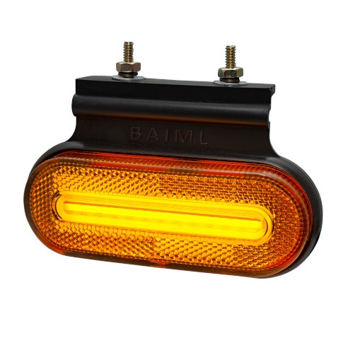 1010EFL.A - FARO LED COLGANTE AMBAR - 12/24V