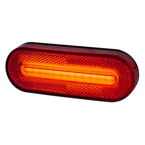 1010E.R - FARO LED ROJO - 12/24V