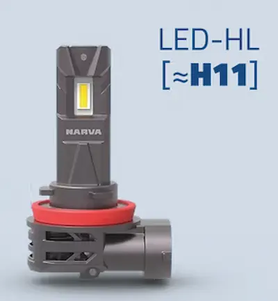 18195 - KIT LED H11 12V 20W RANGE DIRECT FIT - 6000K