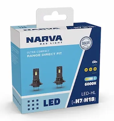 18201 - KIT LAMPARA LED H8/H9/H16 FOG 12V 20W RANGE DIRECT FIT - 6000K