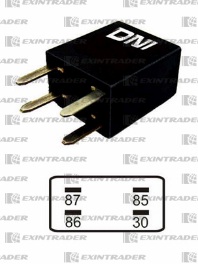 DNI8123 - RELAY AUXILIAR CHEVROLET S10 - AVEO 12V 4T 30A - PIN FINO DNI8123 - RELAY AUXILIAR CHEVROLET S10 - AVEO 12V 4T 30A - PIN FINO