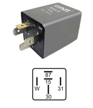 DNI0815 - RELAY CONTROL DE ROTACION12V 5T -M.BENZ DNI0815 - RELAY CONTROL DE ROTACION12V 5T -M.BENZ