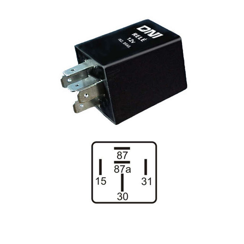 DNI6833 - RELAY PARE MOTOR 12V 5T - M.BENZ DNI6833 - RELAY PARE MOTOR 12V 5T - M.BENZ