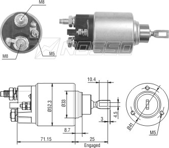 ZM376 - SOLEN.PEUG.306 BOSCH