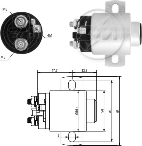 ZM4-671 - SOLEN. 24V FORD-VW