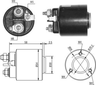 ZM492 - SOLEN. VALEO 12V