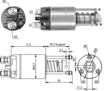 ZM651 - SOLEN.MARELLI 12V