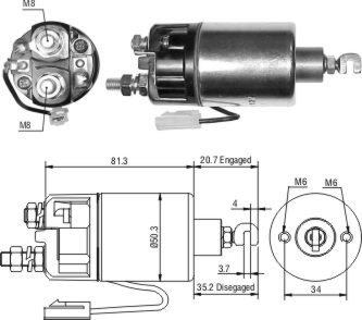 ZM662 - SOLEN.TOYOTA 12V