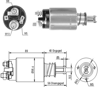 ZM803 - SOLEN. INDIEL 12V MWM