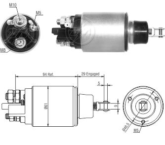 ZM825 - SOLEN.BOSCH 12V