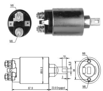 ZM893 - SOLEN.MITSUBISHI 12V