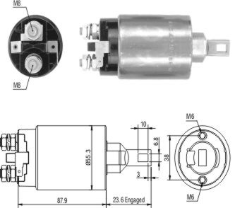 ZM896 - SOLENOIDE MISHUBISI 24V
