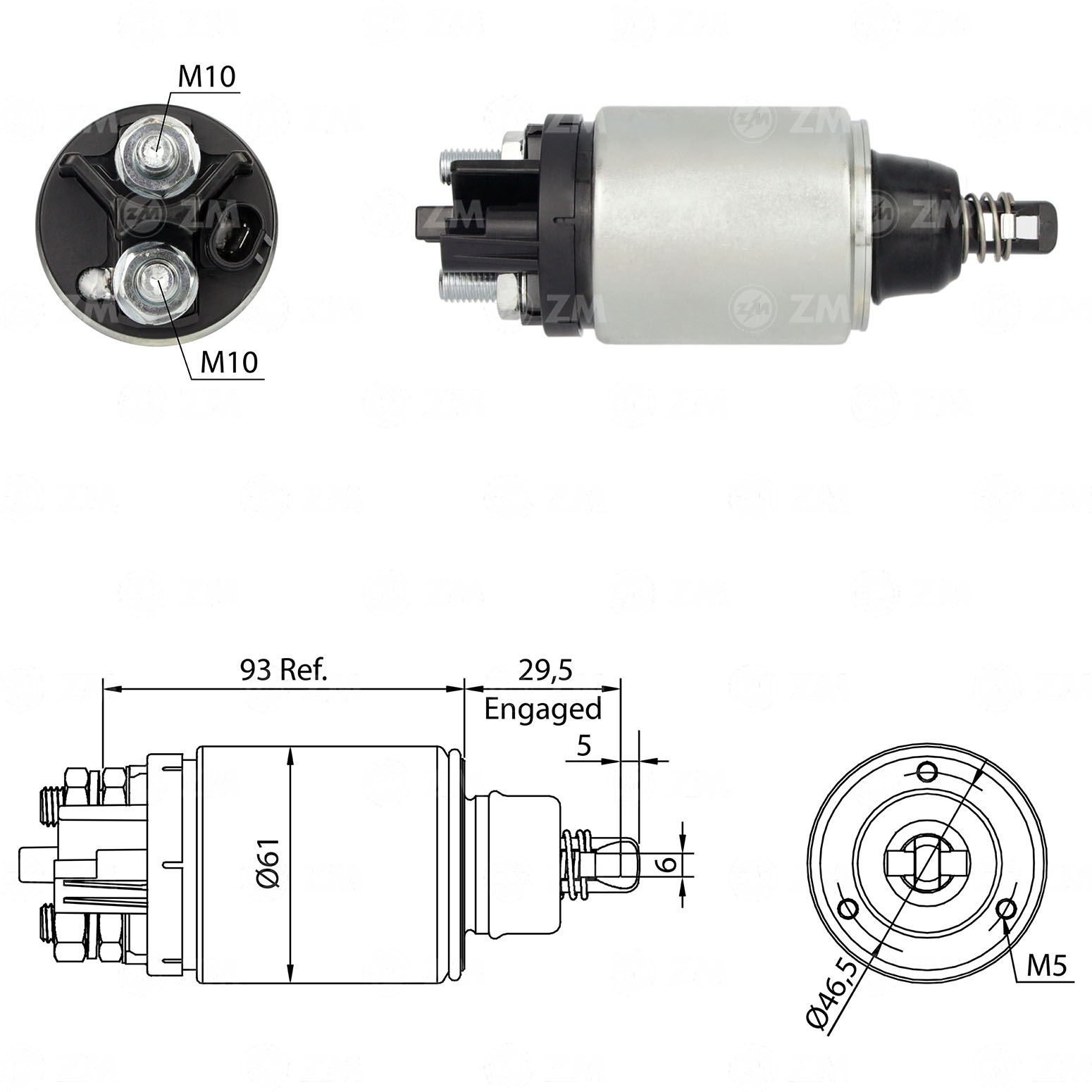 ZM826 - SOLEN.ARR.ISKRA 12V